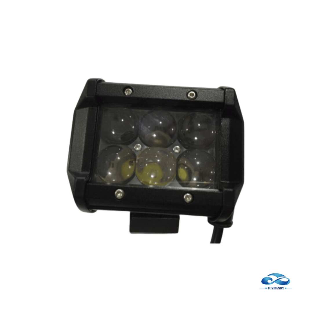 Faro Neblinero  6 led  Con Lupa 12 Watts