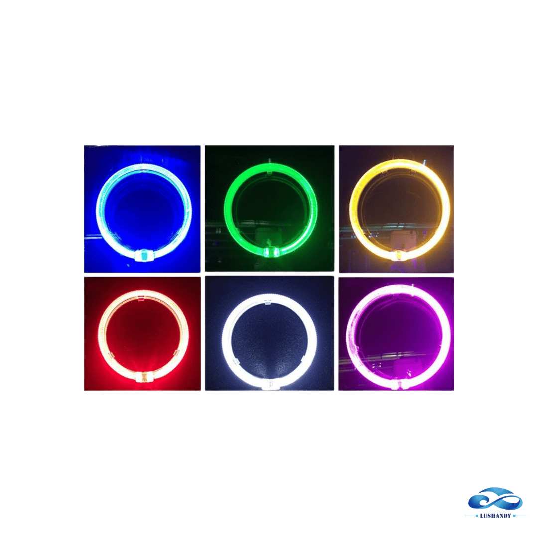 Led Ojo De Ángel Auto 2piezas Diferentes Medidas Y Colores