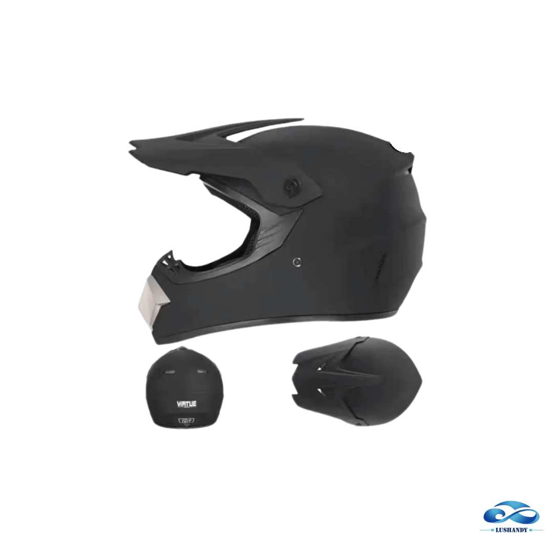 Casco Todoterreno De Motocicleta ABS  Atv  Dirt  Cros  Csc