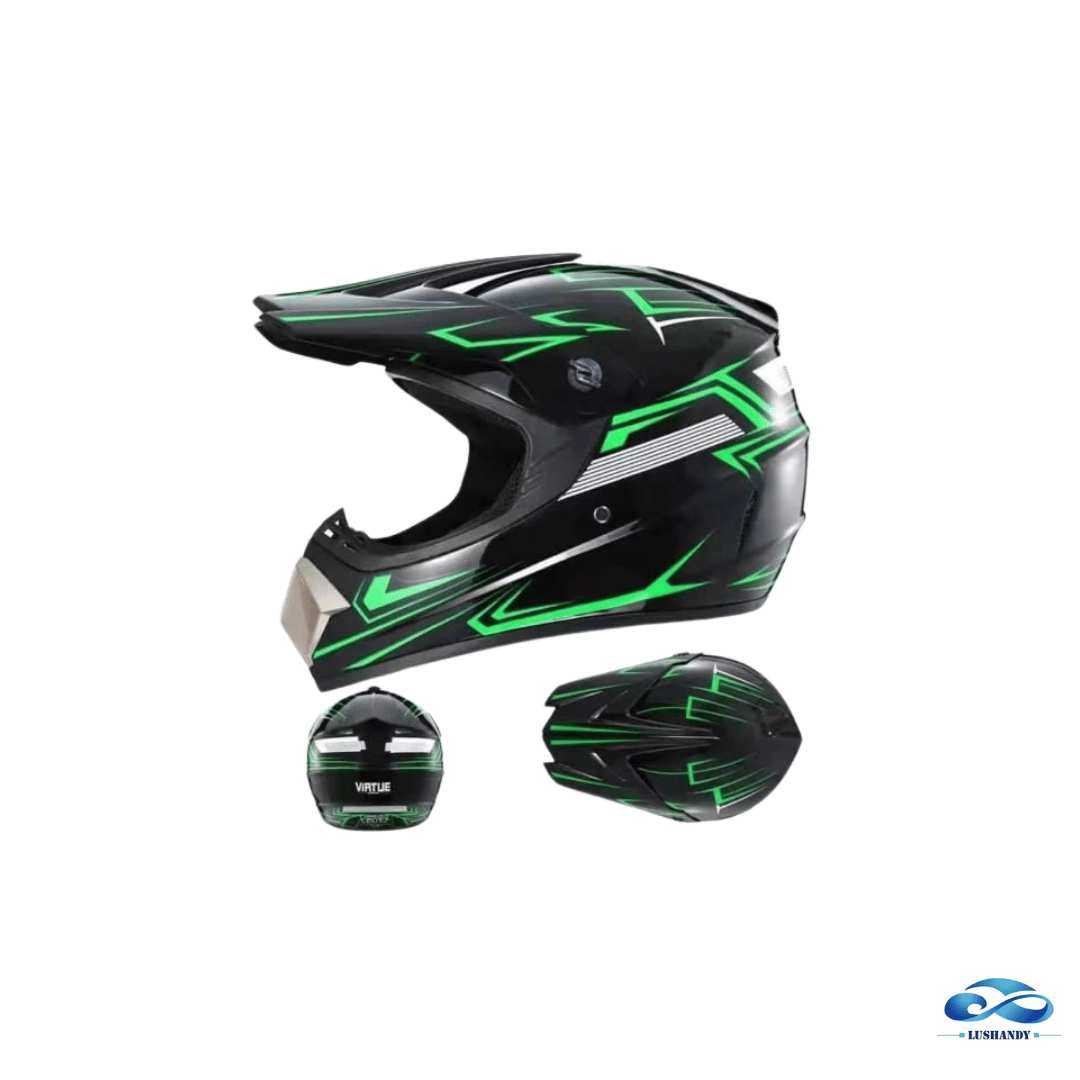 Casco Todoterreno De Motocicleta ABS  Atv  Dirt  Cros  Csc