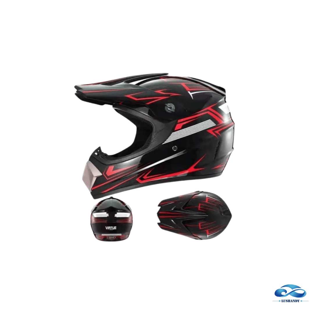 Casco Todoterreno De Motocicleta ABS  Atv  Dirt  Cros  Csc