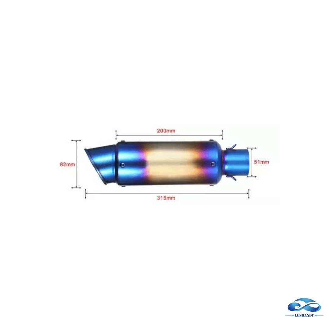 Silenciador De Tubo De Escape Para Motocicleta