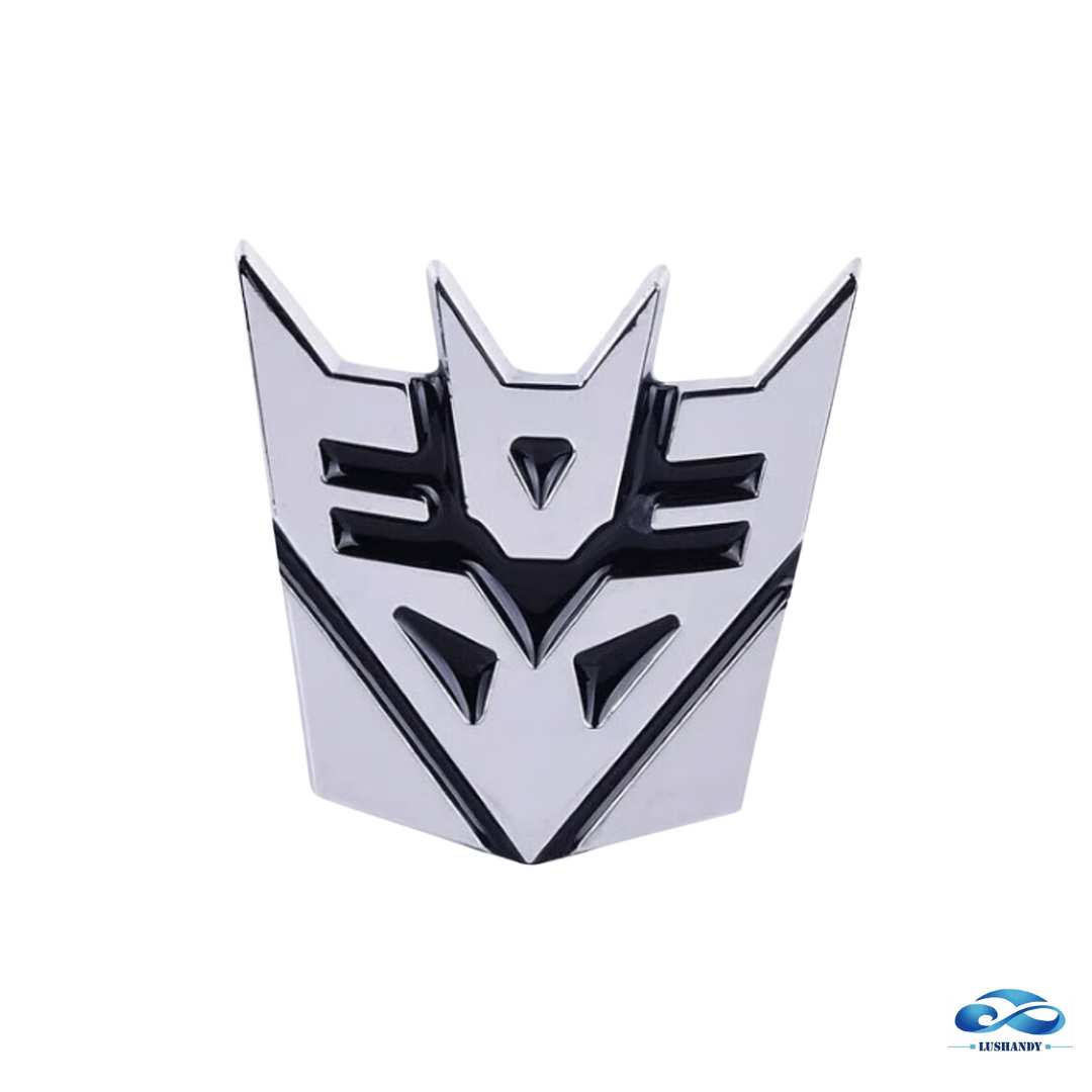 Etiquetas Metal Emblema Transformers  Autobots y Decepticons