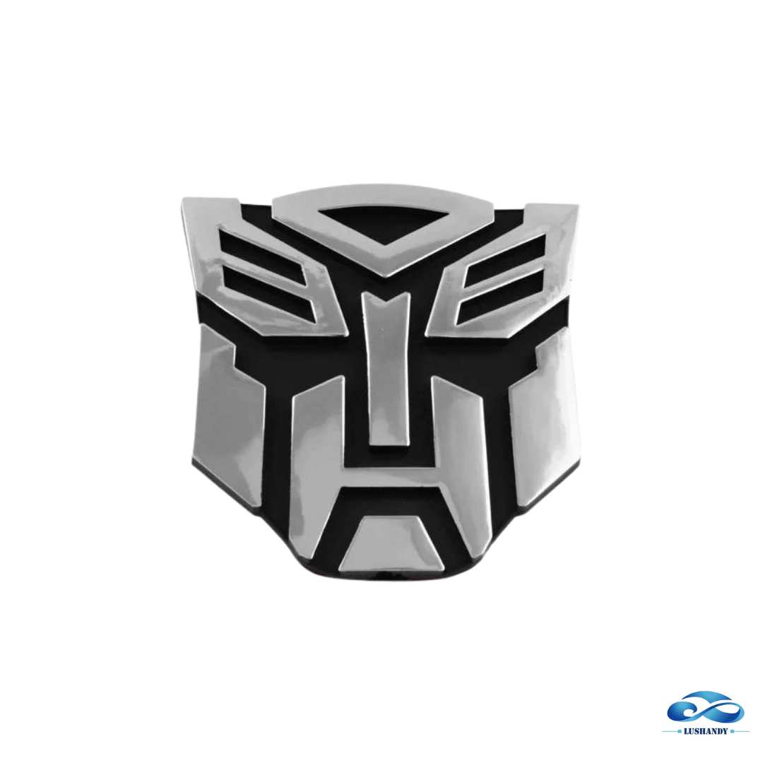 Etiquetas Metal Emblema Transformers  Autobots y Decepticons