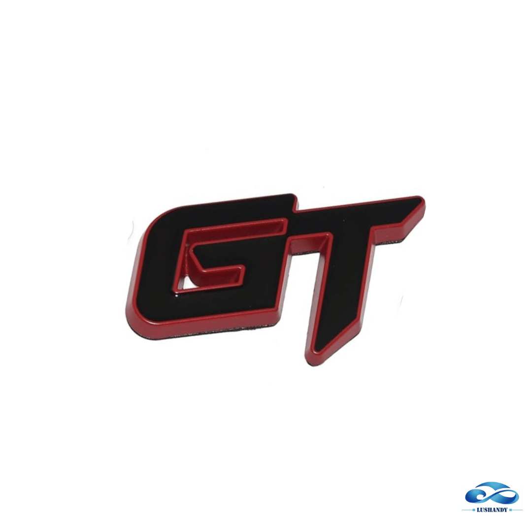 Etiquetas Metal Emblema Nombre GT