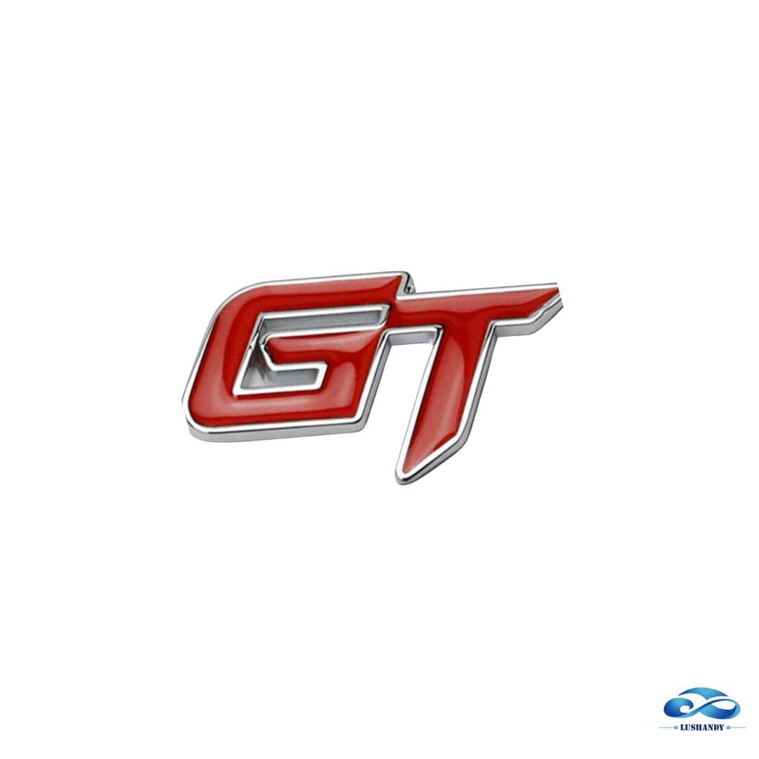 Etiquetas Metal Emblema Nombre GT