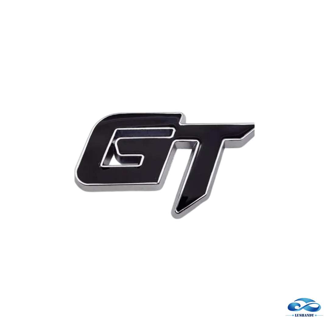 Etiquetas Metal Emblema Nombre GT