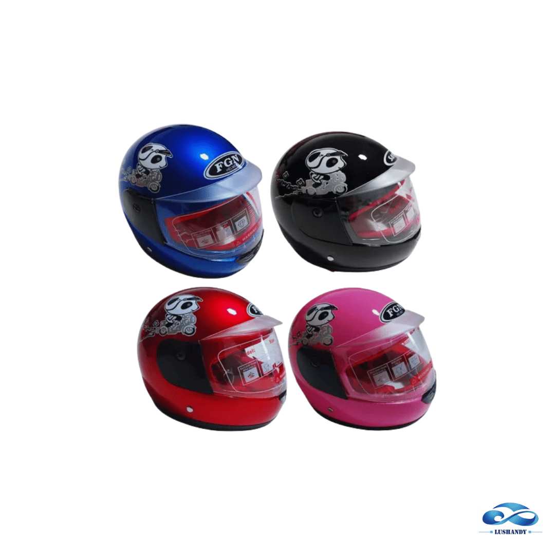 Casco De Moto Cerrado Para Niño Y Niña