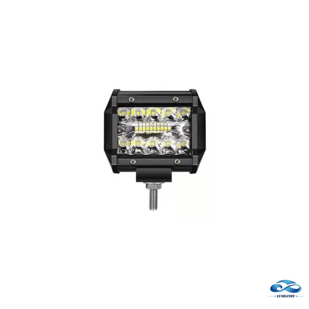 Foco Neblinero 20 Led Blanco Para Auto Y Moto 12-24V De 60W