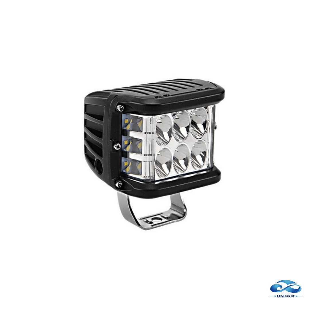 Foco Neblinero 6 Led Con Estrobo 12-24V