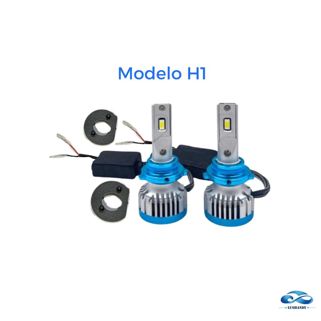 Ampolleta Led H7 12 Y 24 Voltios 20000 LM 6000K