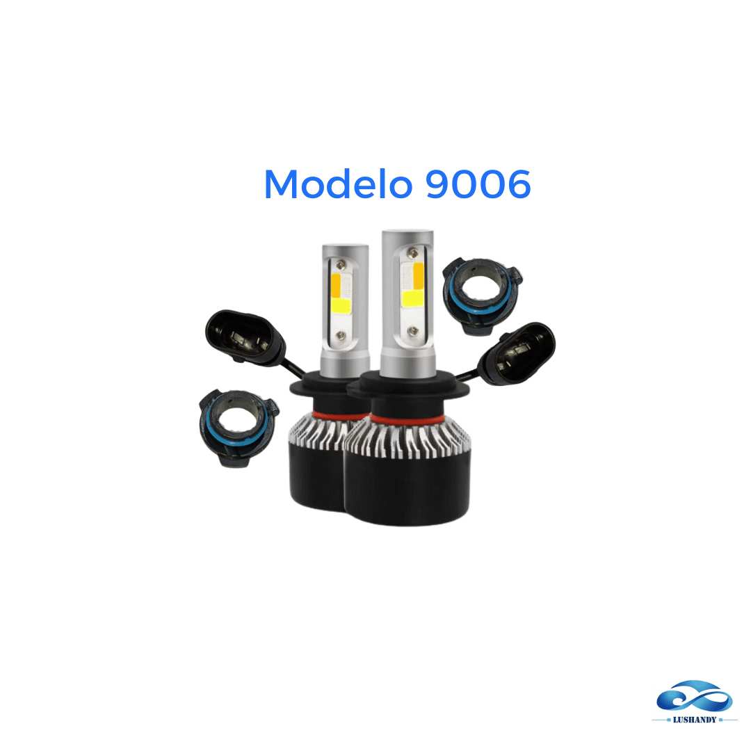 Ampolleta Led 12 Y 24 Voltios Tricolor 6500LM