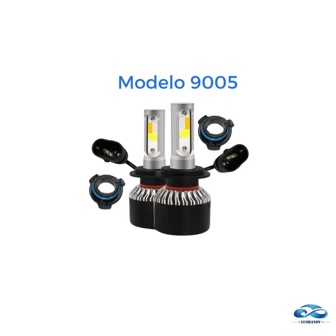 Ampolleta Led 12 Y 24 Voltios Tricolor 6500LM