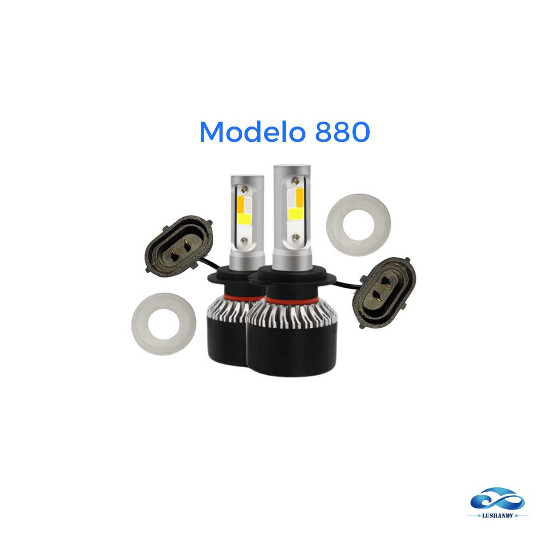 Ampolleta Led 12 Y 24 Voltios Tricolor 6500LM