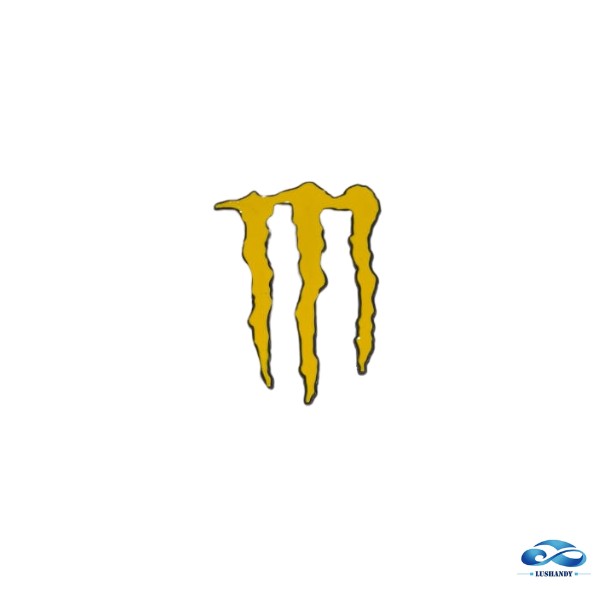 Etiquetas Metal Emblema Monster Energy Etiquetas Metal Emblema Monster Energy