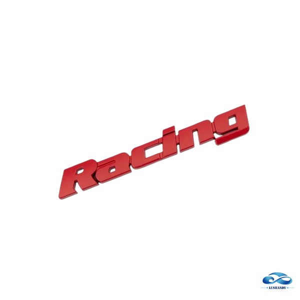 Etiquetas Metal Emblema  Racing para Autos y Camionetas Etiquetas Metal Emblema  Racing para Autos y Camionetas