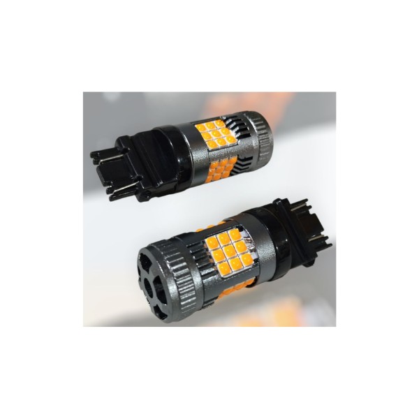 Ampolleta LED Y915-3157 Doble contacto cola de pescado T25 Ampolleta LED Y915-3157 Doble contacto cola de pescado T25
