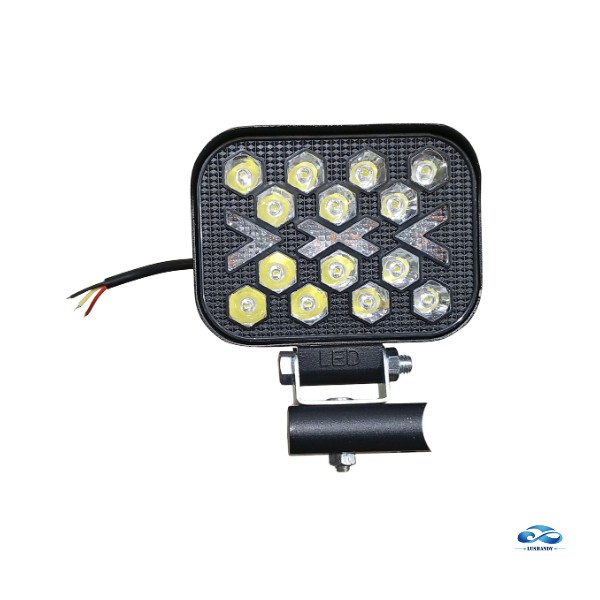 Foco LED Rectangular Automotriz con Direccionales Foco LED Rectangular Automotriz con Direccionales