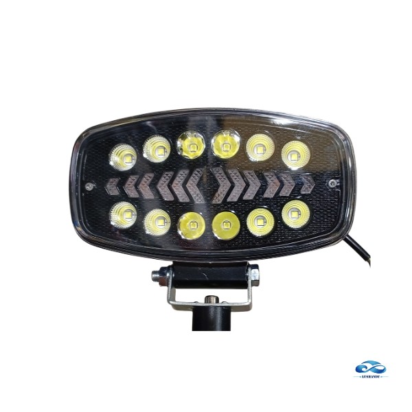 Foco LED Ovalado Automotriz con Diseño Direccional Foco LED Ovalado Automotriz con Diseño Direccional