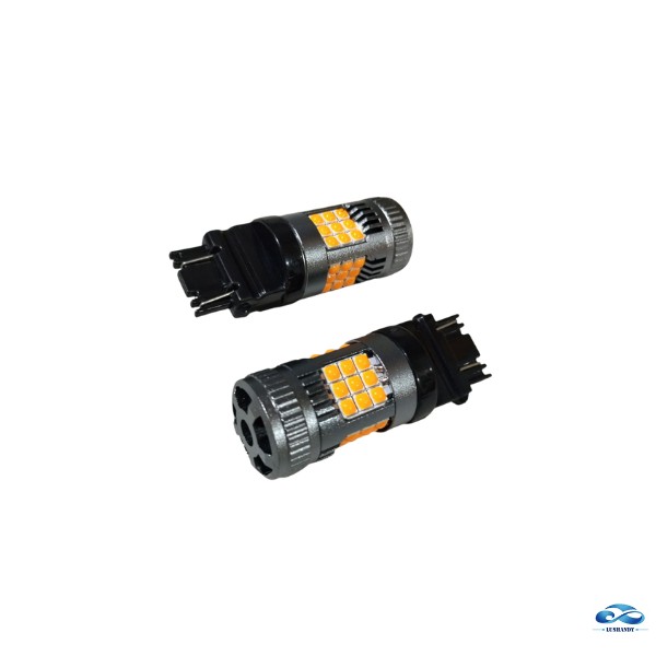 Ampolleta LED Y915-3157 Doble contacto cola de pescado T25 Ampolleta LED Y915-3157 Doble contacto cola de pescado T25