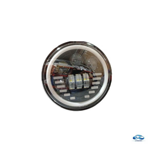 Foco LED Redondo Y922 Automotriz Diseño en X Foco LED Redondo Y922 Automotriz Diseño en X