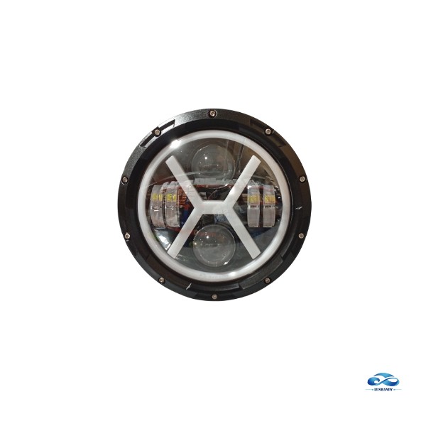 Foco LED Redondo Y922 con Diseño en X Foco LED Redondo Y922 con Diseño en X