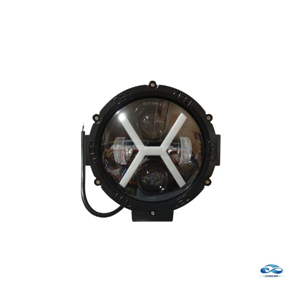 Foco LED Y846 Redondo Automotriz con Diseño en X Foco LED Y846 Redondo Automotriz con Diseño en X