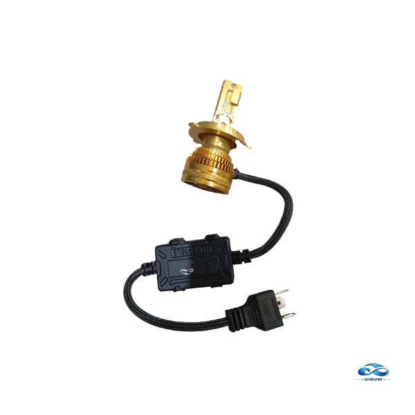 Kit Ampolletas LED H4 2000W 80000LM Kit Ampolletas LED H4 2000W 80000LM